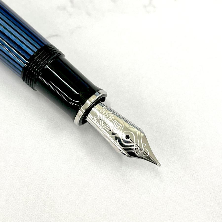 Pelikan（ペリカン） 万年筆 吸入式 スーベレーン M805 ブルー