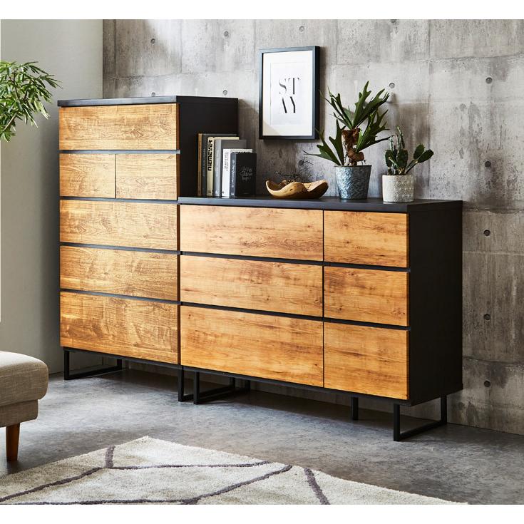 チェスト タンス 収納 国産 大川家具 ハイチェスト ハイタイプチェスト