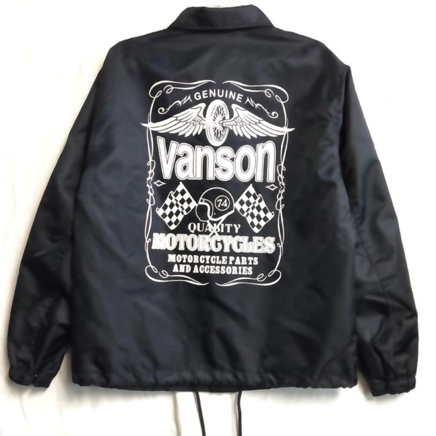 VANSON バンソン モトブルーズ別注 COACH JACKET コーチジャケット