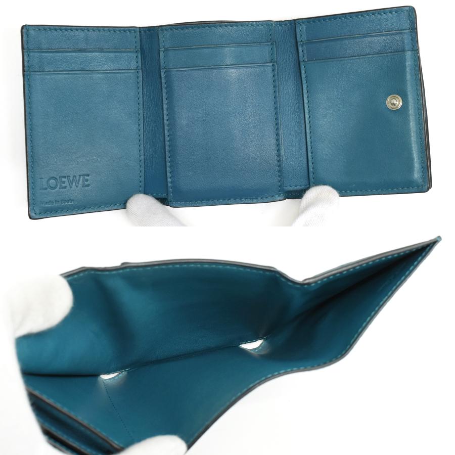 LOEWE（ロエベ） アナグラム トライフォールド コンパクトウォレット