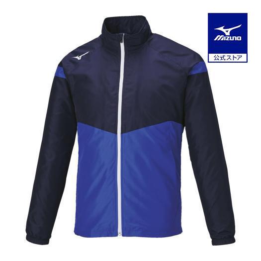 ミズノ公式 ウィンドブレーカージャケット ユニセックス Dネイビー
