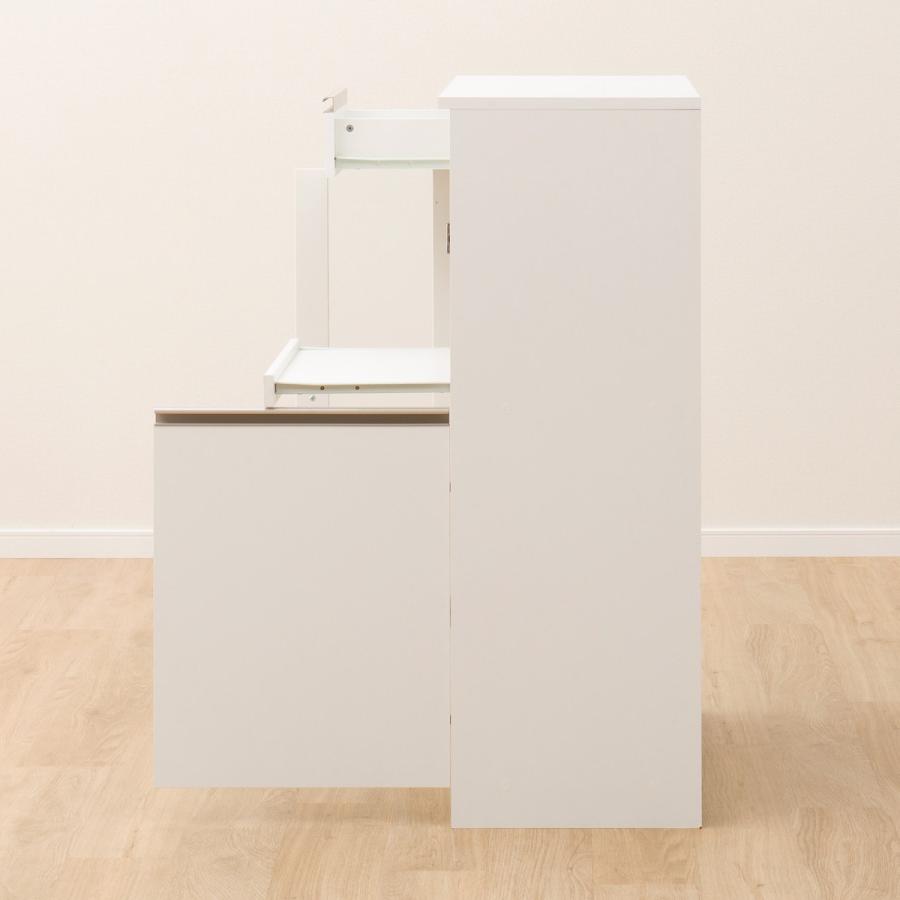 ニトリ（NITORI） レンジ台(フォルムN RE1175 WH） レンジラック