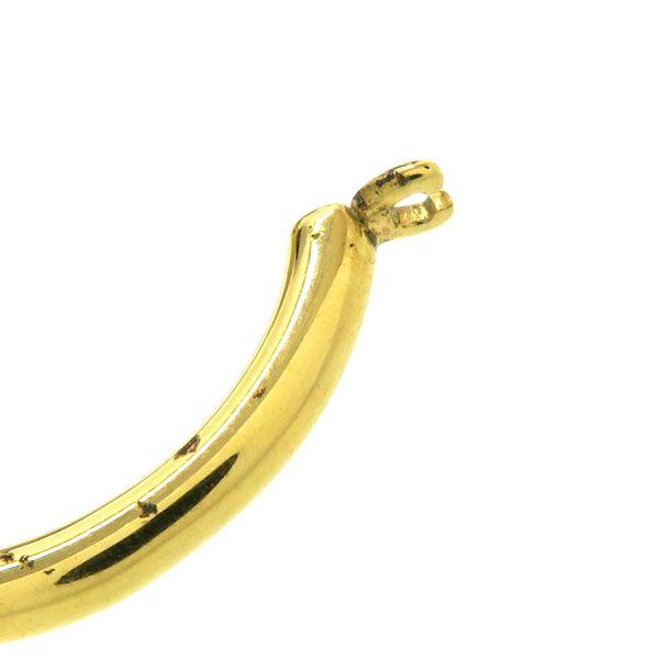 CELINE（セリーヌ） ノット スモール フープ ピアス/片耳 Aランク