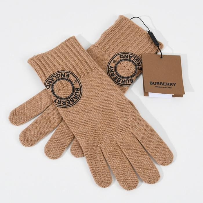BURBERRY（バーバリー） 手袋 ロゴグラフィックグローブ カシミア