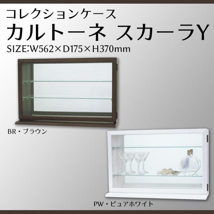 塩川光明堂 コレクションケース カルトーネ スカーラY BR・ブラウン