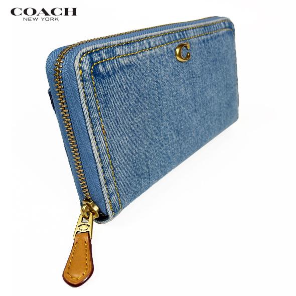 COACH（コーチ） 財布 長財布 アコーディオン ジップ ウォレット
