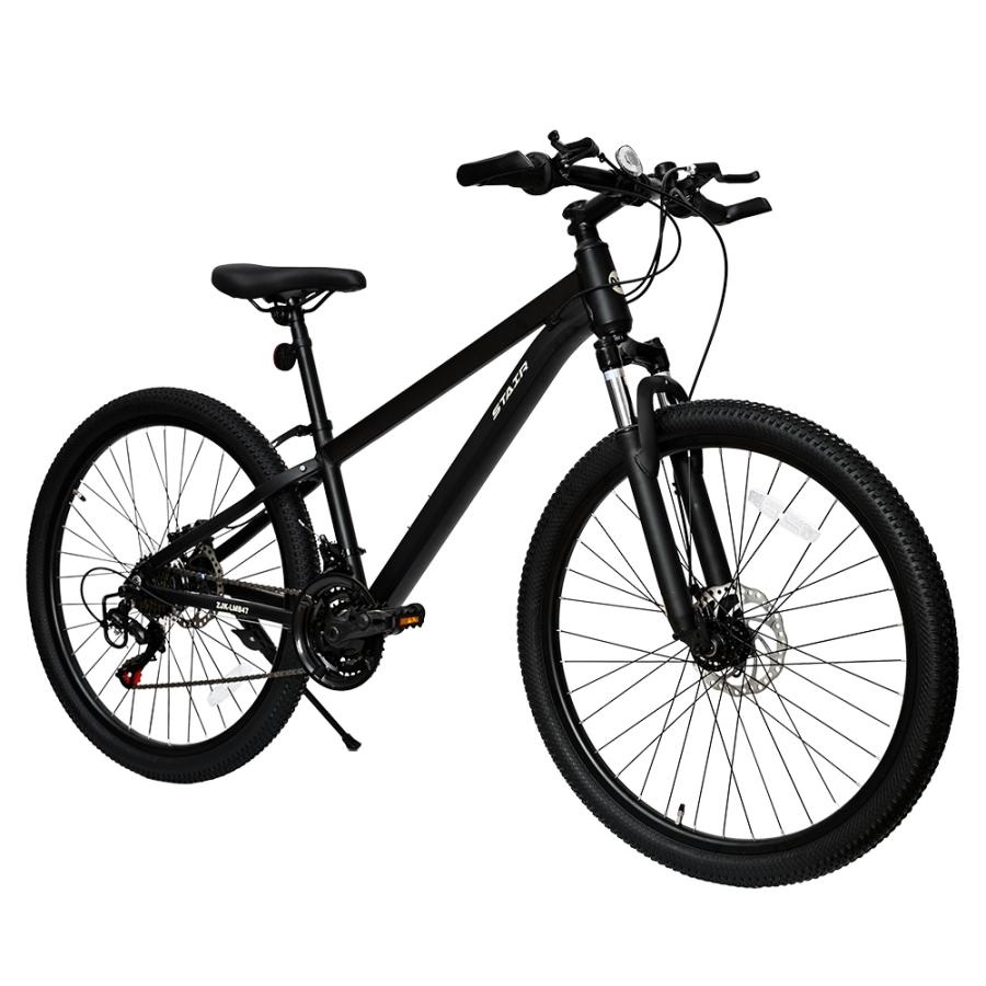 マウンマウンテンバイク クロスバイク アルミ シマノ21段変速 自転車