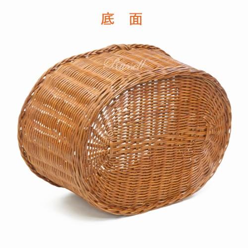 籐かご 籐バスケット かご 大きい ピクニックバスケット ラタン