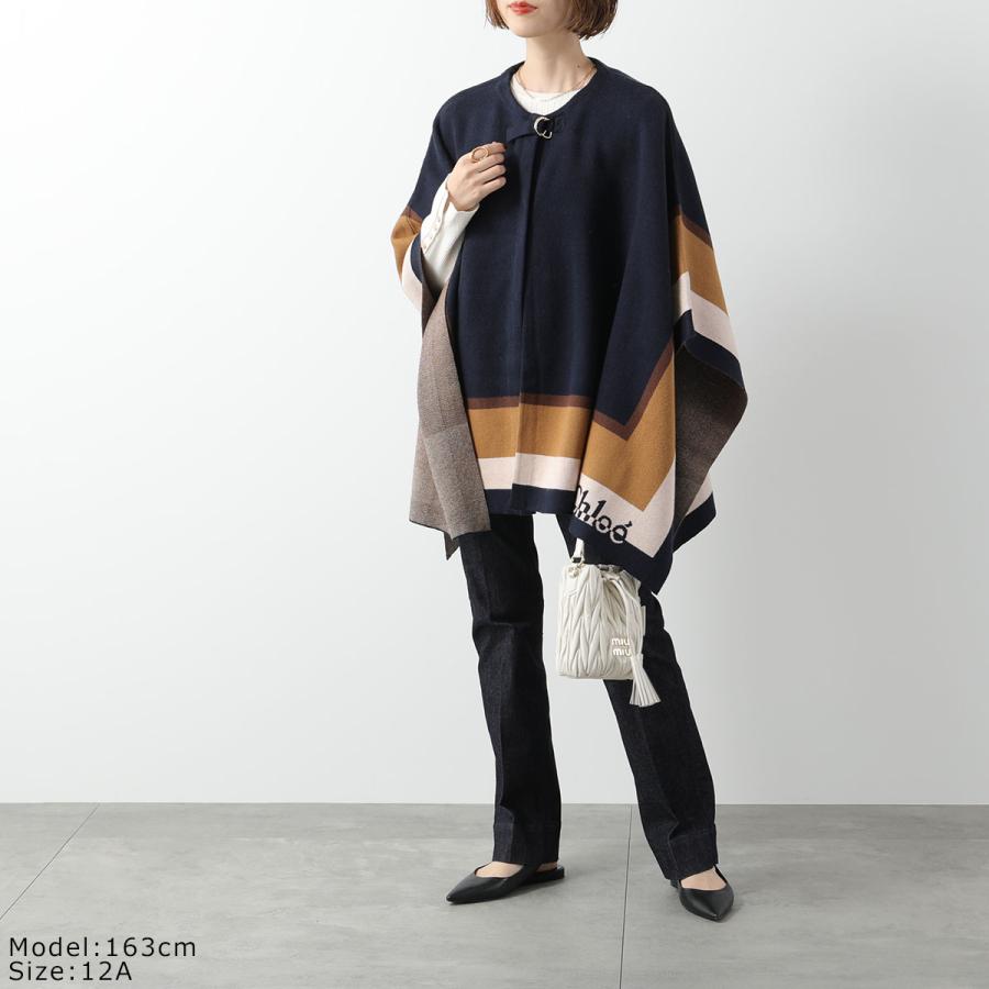 Chloe クロエ オーバーサイズ ポンチョ ロング コート 【公式通販】