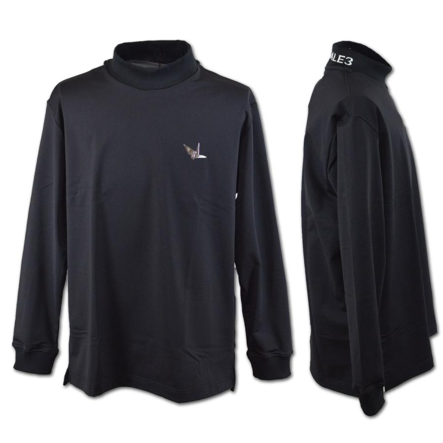 1PIU1UGUALE3 GOLF 長袖ハイネックシャツ M L LL ウノピゥウノウグァー