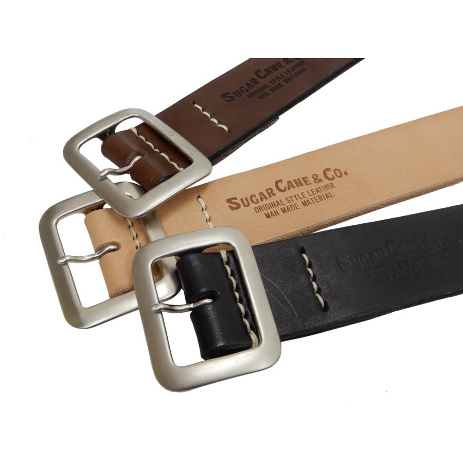 SUGAR CANE シュガーケーン レザーベルト 牛革 ギャリソンベルト