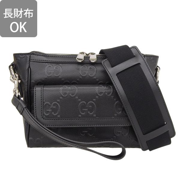 GUCCI（グッチ） バッグ メンズ ショルダーバッグ レザー ブラック
