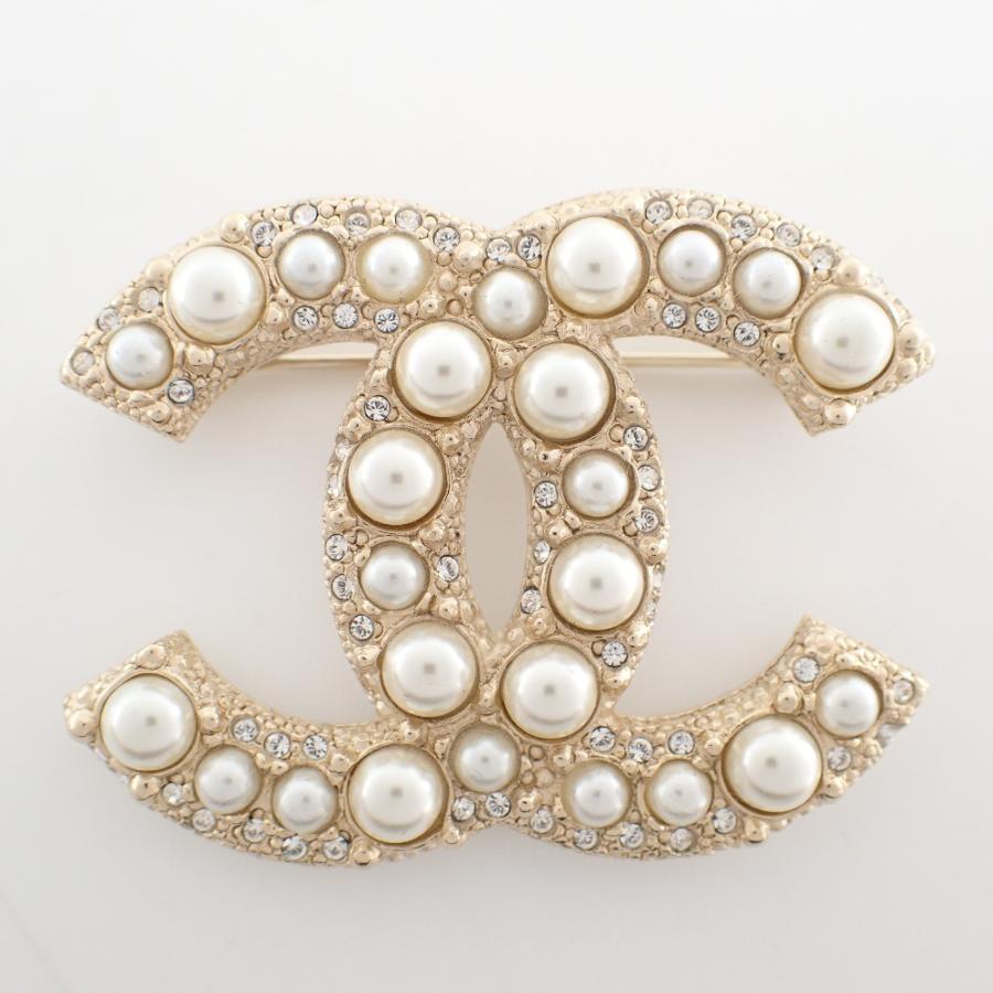 CHANEL（シャネル） 新品同様/ F22V フェイクパールココマーク