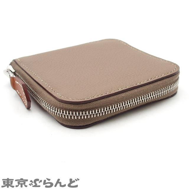 HERMES（エルメス） アザップ シルクイン コンパクト K刻印 エトゥープ