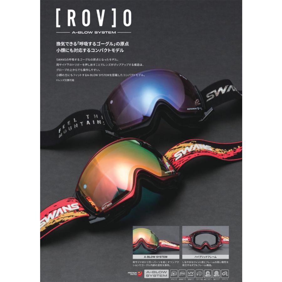 SWANS（スワンズ） スキーゴーグル ゴーグル スキー メンズ レディース