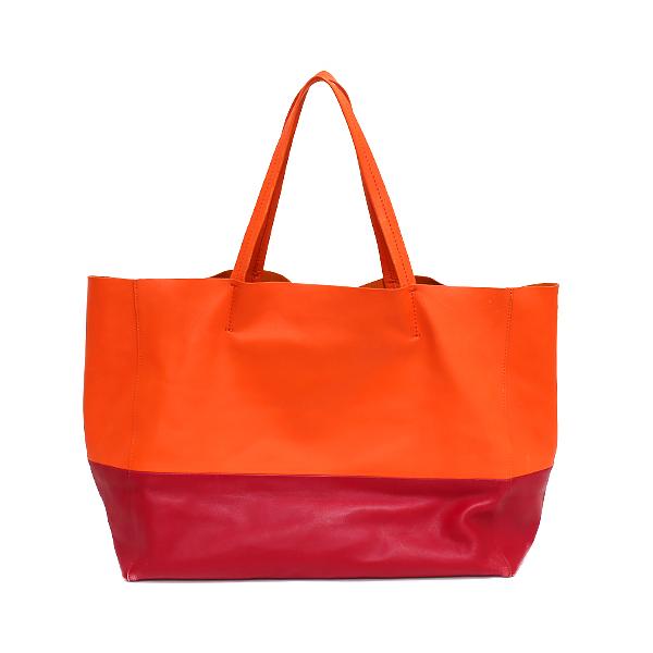 CABAS（CELINE） 【質Shop天満屋】【人気】セリーヌ レザー バイカラー