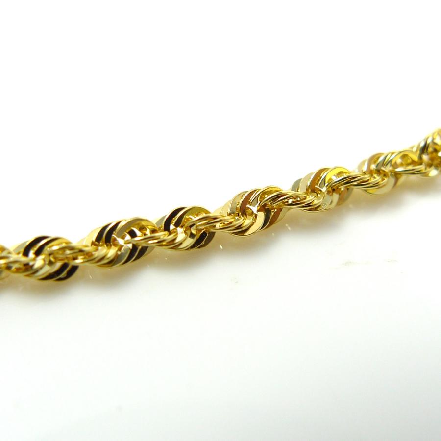 TRIDEA JEWELRY（トライディアジュエリー） 18金 ロープ チェーン