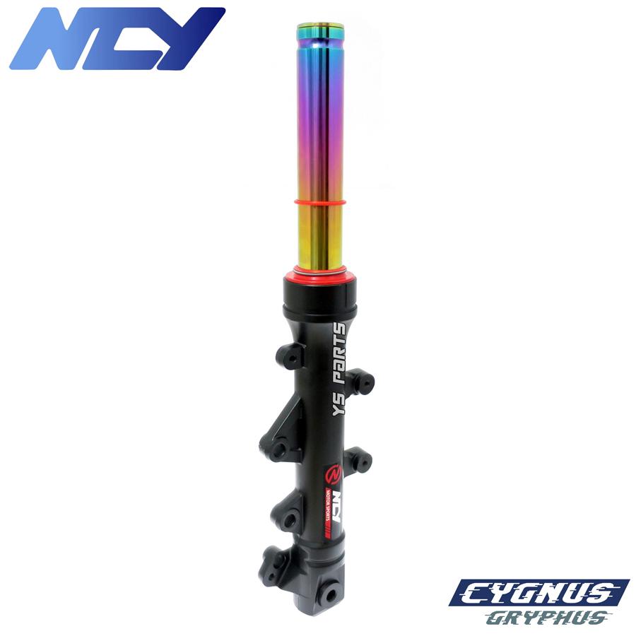 超高品質 NCYスペシャルフロントフォーク チタン シグナスグリファス