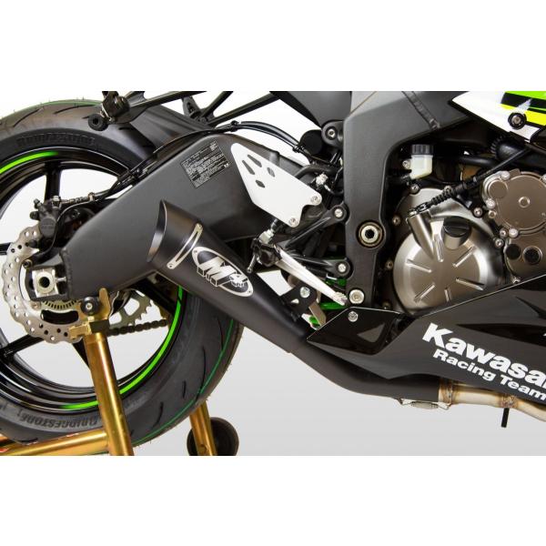 M4 Exhaust ZX-6R 2009-2026 フルエキ GP19 ブラック KA6982-GP19