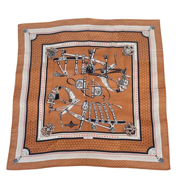 HERMES（エルメス） ショール カレジェアン140 カシシル 『宮廷の馬具