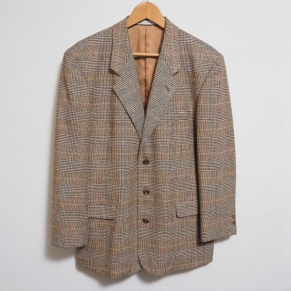 PAPAS（パパス） #wpc ジャケット S 茶 ベージュ MARLING生地 グレン