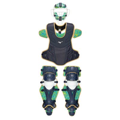 ミズノプロ】軟式ゴム用／ソフトボール用號SAKEBI捕手防具3点セット