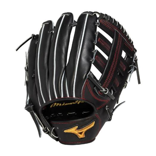Mizuno 硬式グローブ ブラック 右投げ用 Mizuno 硬式グローブ 黒 右