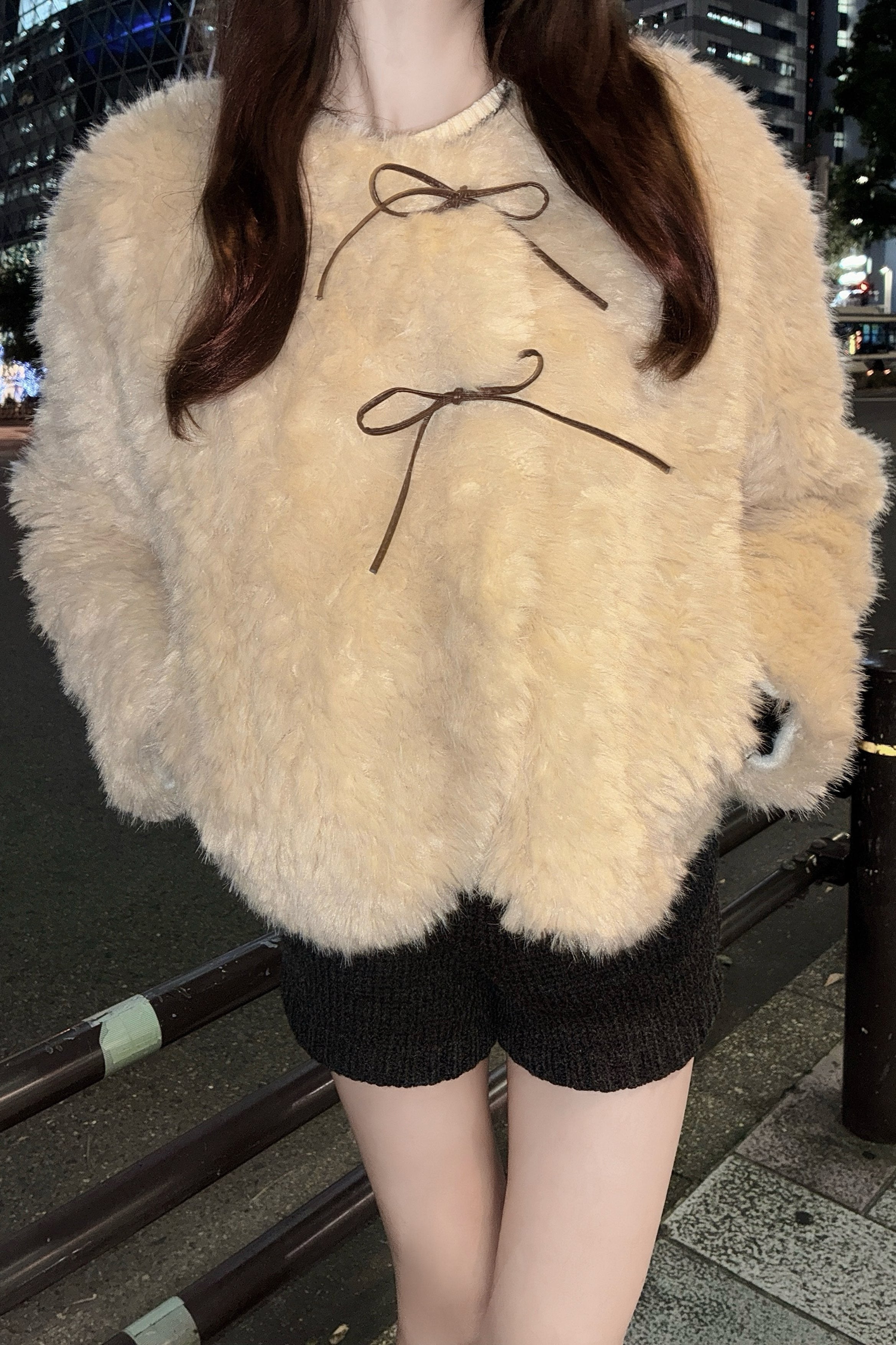 シャギーファージャケット KR30136