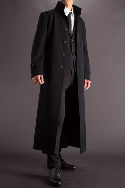 スタンドカラーコート オープンタイプ 135 【ロングコート・マント販売