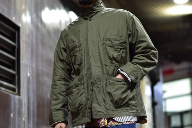 SASSAFRAS/ササフラス Overgrown Fatigue Jacket - Ripstop [Olive]
