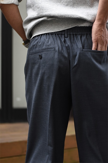 SCYE BASICS/サイベーシックス】SP Wool Thermo ST Loose Slacks