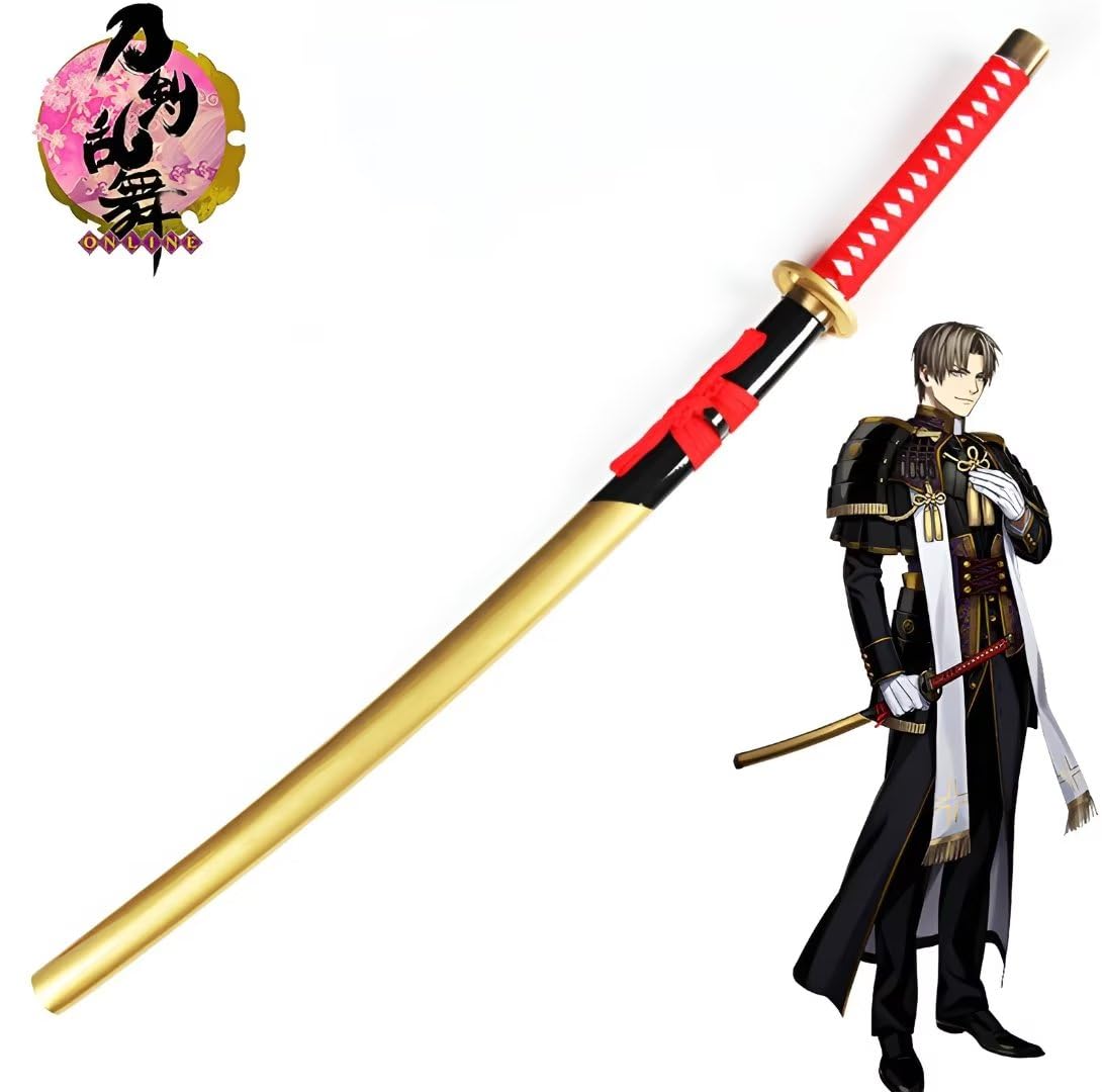 Amazon.co.jp: 刀剣乱舞 へし切長谷部 コスプレ 模造刀 木製刀 cosplay