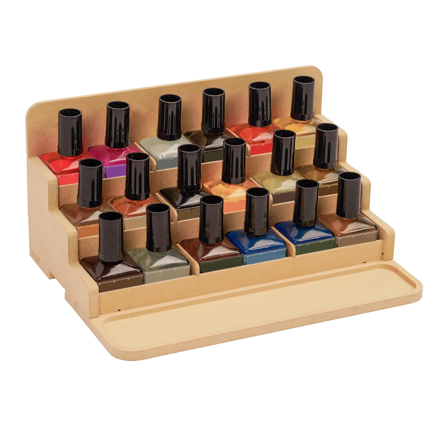 Amazon | Bucasso プラモデル ペイントラック モデルツール収納ラック