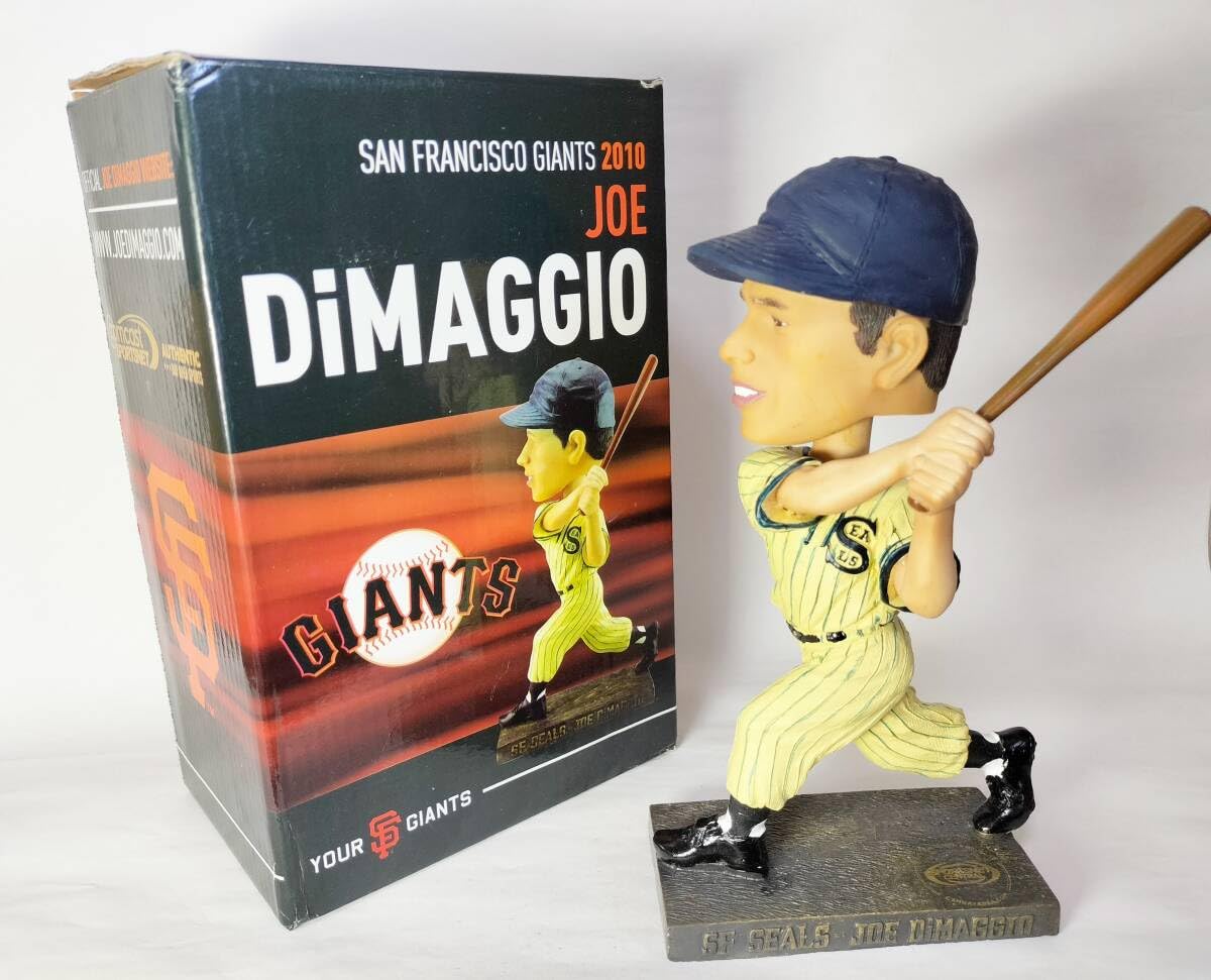 ジョー・ディマジオ／”サンフランシスコ・シールズ” ボブルヘッド人形