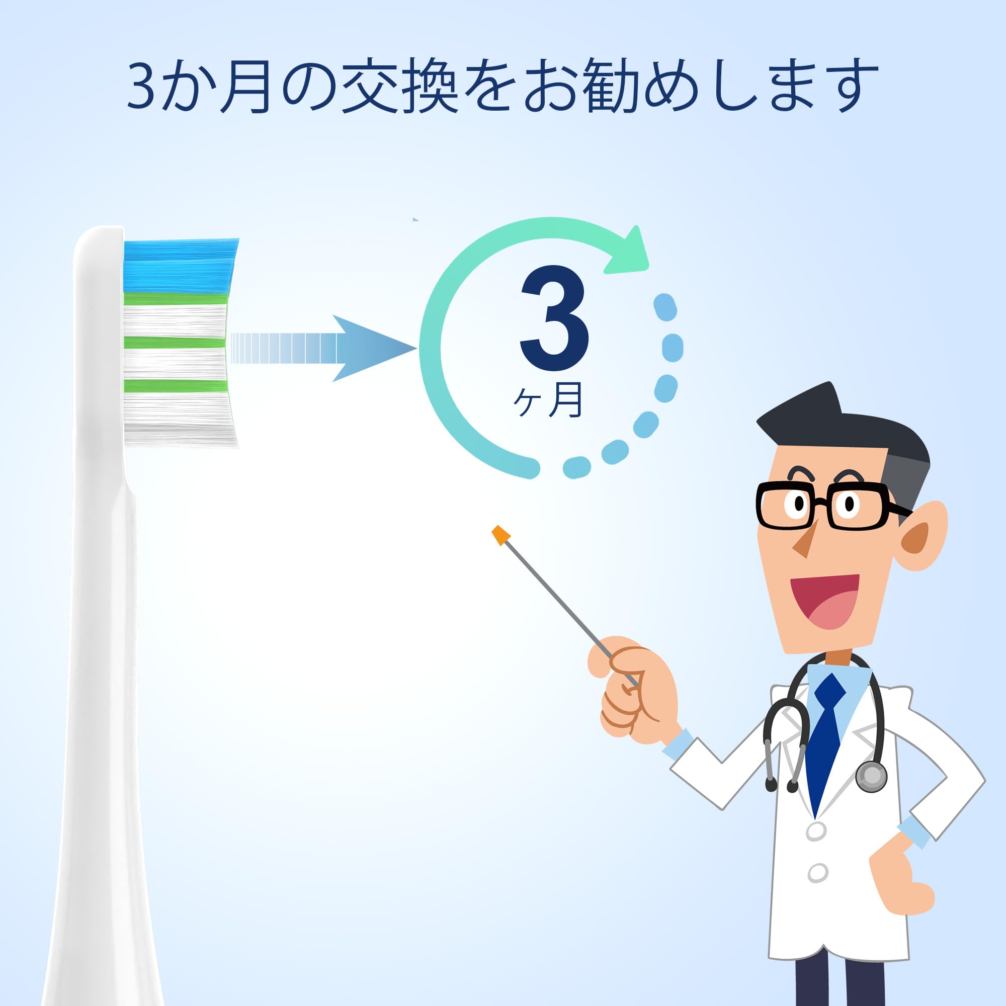 Amazon.co.jp: FitMount パナソニック ドルツ対応 電動歯ブラシ 替え