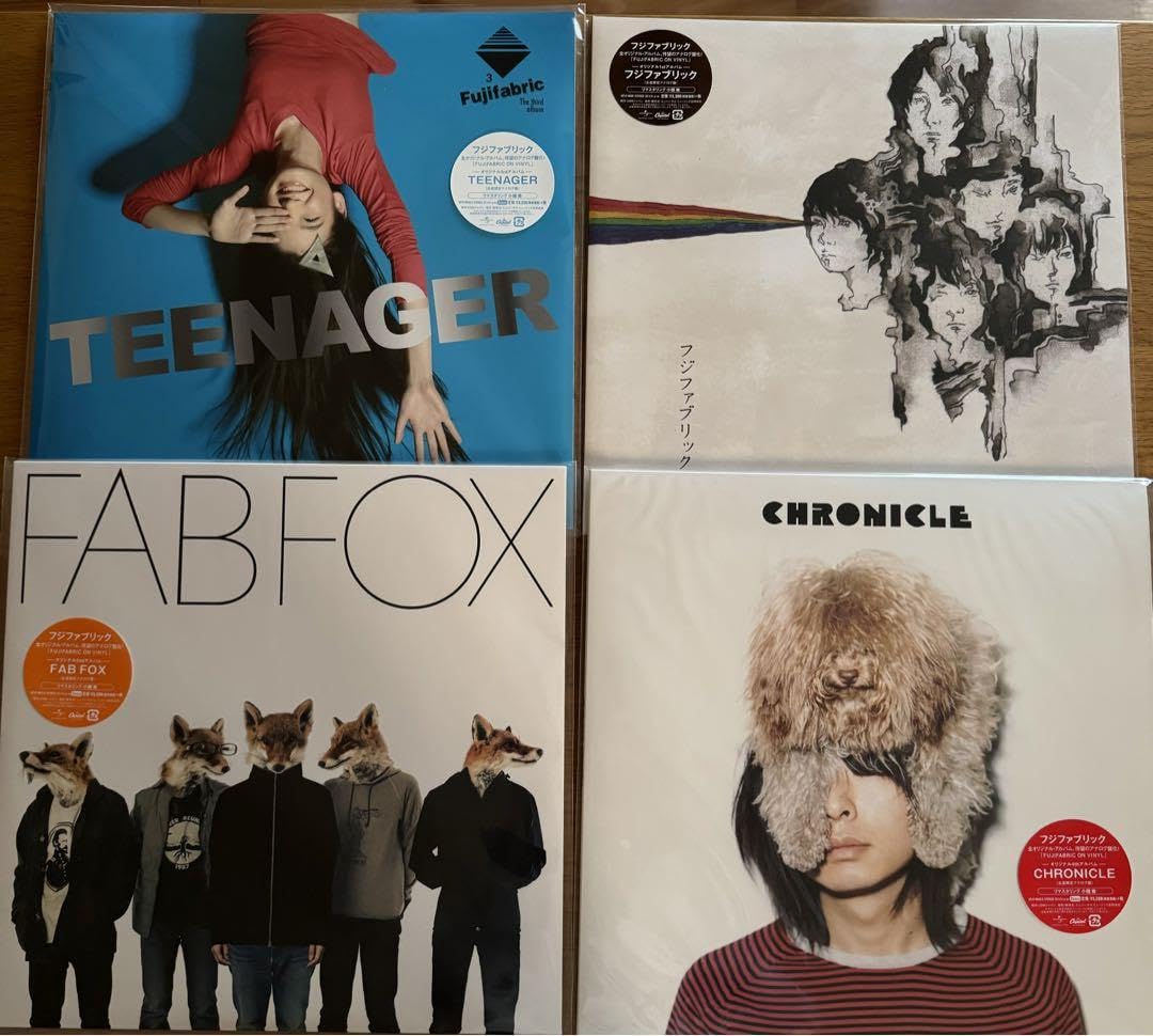 Amazon.co.jp: フジファブリック レコード 4枚セット アナログ盤 LP