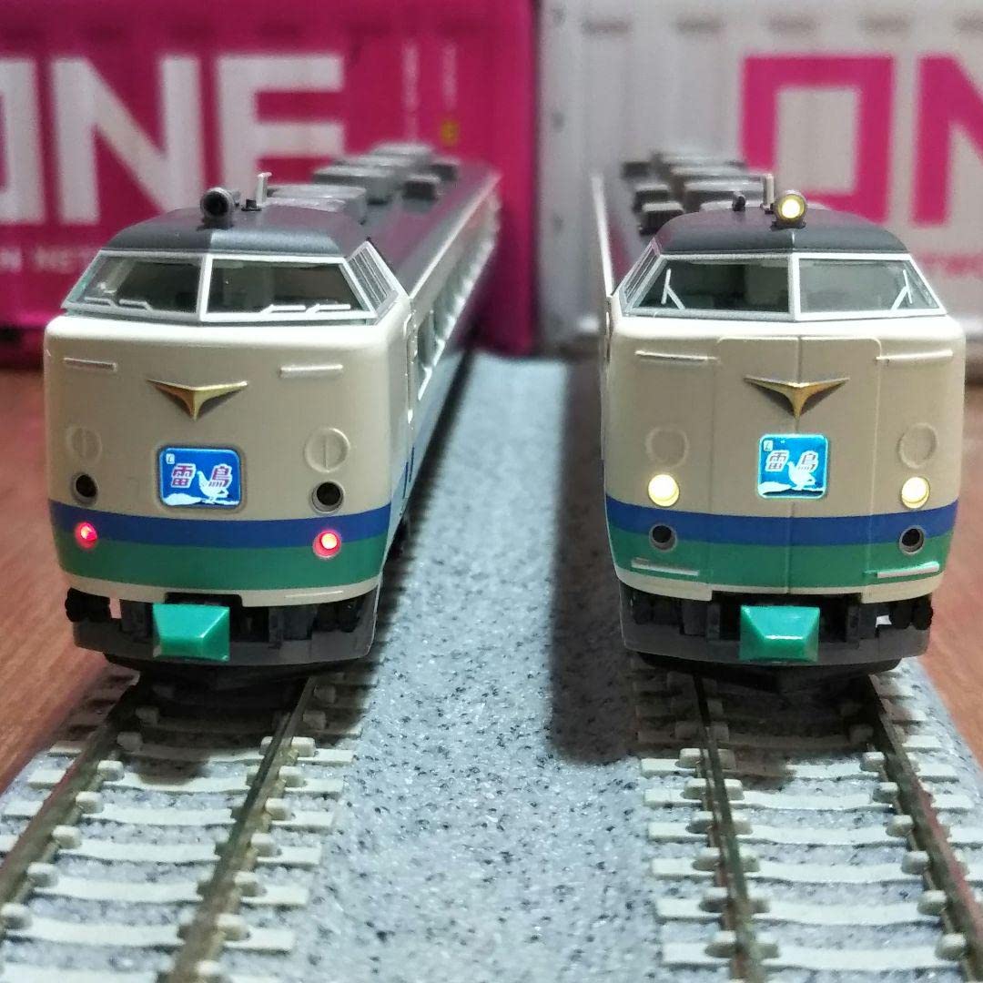 Amazon | ほぼ TOMIX 98216 98217 485系 上沼垂色 白鳥 R42M | 鉄道