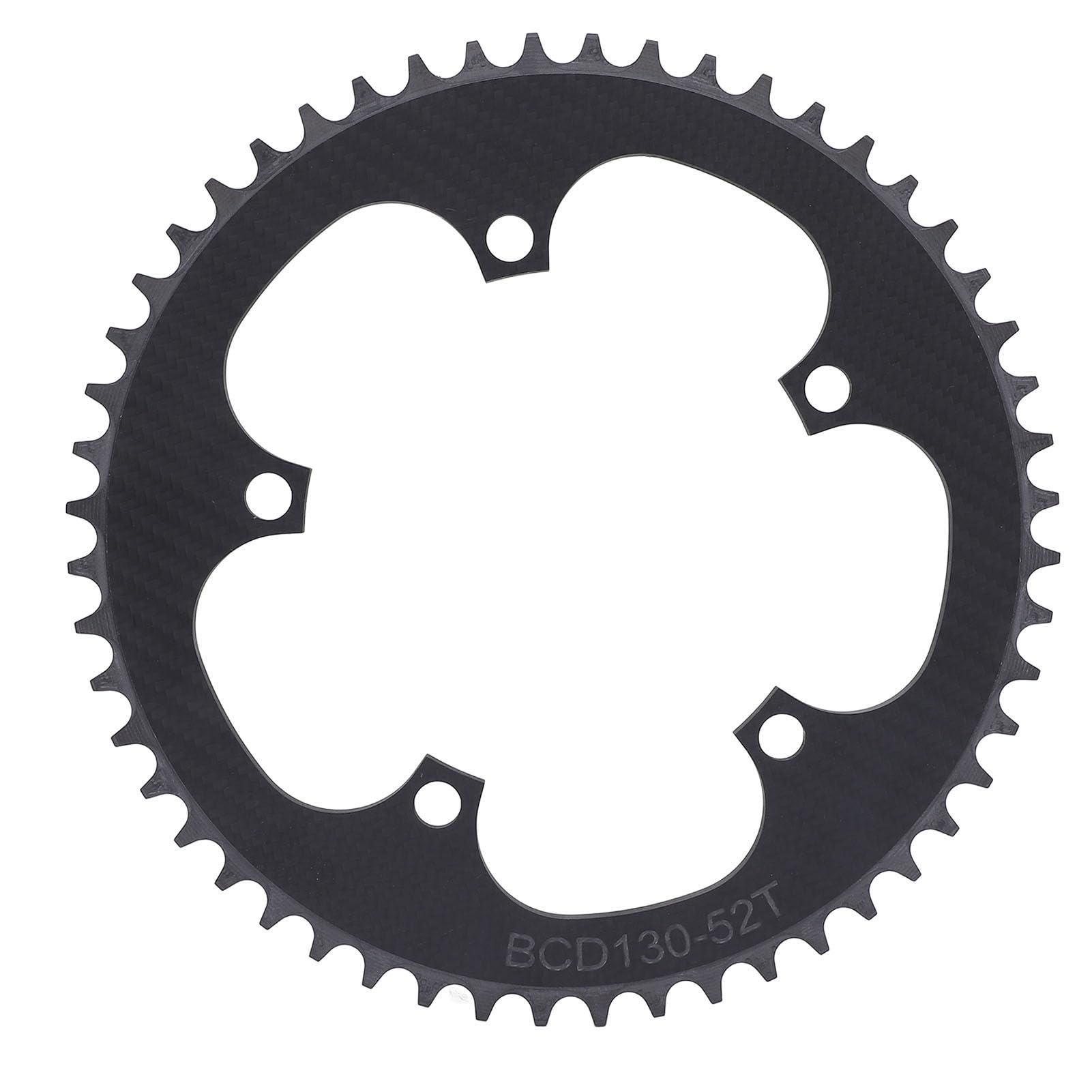 Amazon.co.jp: サイクルチェーンリング フルカーボンファイバー 130BCD