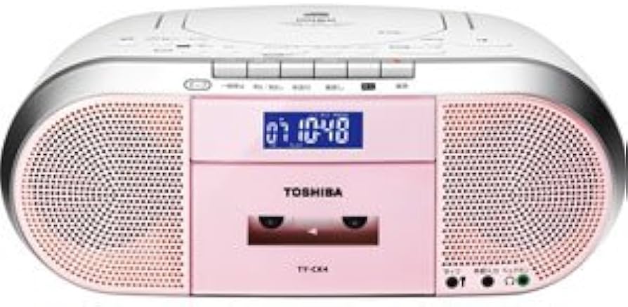 Amazon.co.jp: TOSHIBA CDラジオカセットレコーダー CUTEBEAT TY-CK4(P