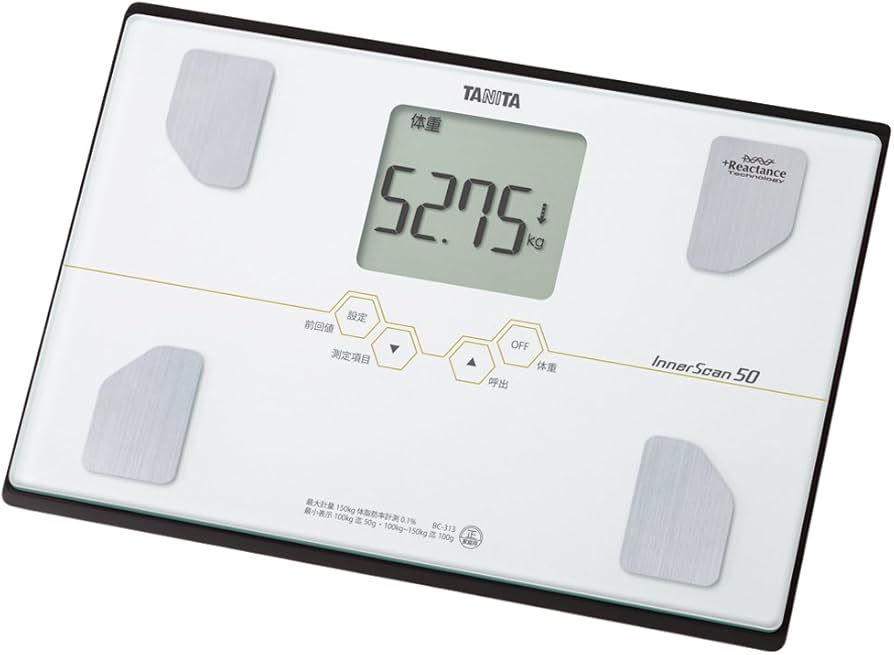 Amazon | タニタ 体組成計 インナースキャン50 BC-313-WH(パール