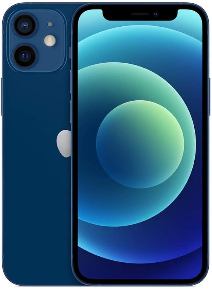Amazon.com: Apple iPhone 12 Mini, 64GB, Blue - Unlocked (Renewed