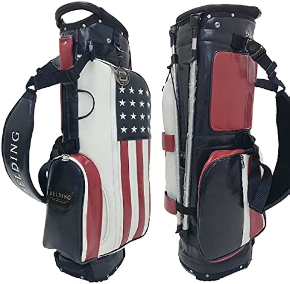 Amazon | [ベルディング] メンズ キャディバッグ ゴルフバッグ