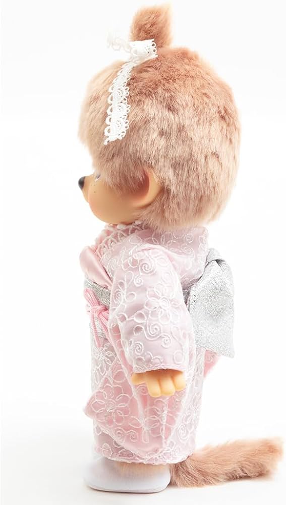 Amazon.co.jp: 久月official オリジナル お着物姿モンチッチ 女の子