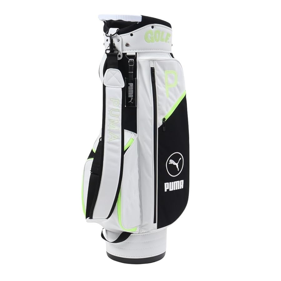 PUMA EGW キャディバッグ ホワイト PUMA EGW キャディバッグ ホワイト