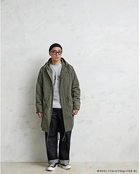 Amazon | [ヒューストン] WAIPER別注 M-51パーカ モッズコート NARROW