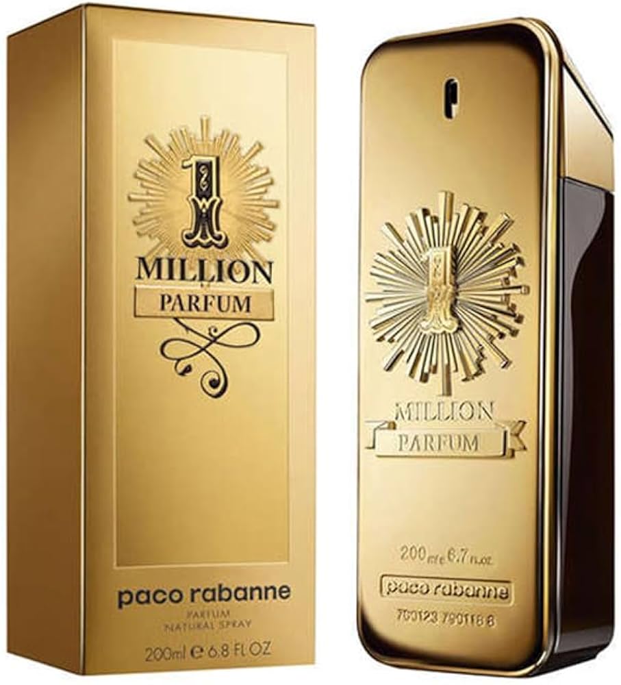 Amazon.com : Paco Rabanne 1 Million Parfum Men Parfum Spray 6.8 oz
