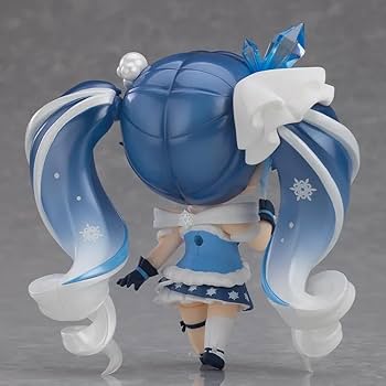 Amazon | ねんどろいど 雪ミク Crystal Snow Ver. | フィギュア