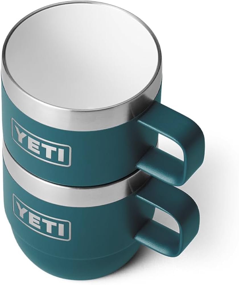Amazon.co.jp: YETI Rambler 6 oz Stackable Mug, Stainless Steel
