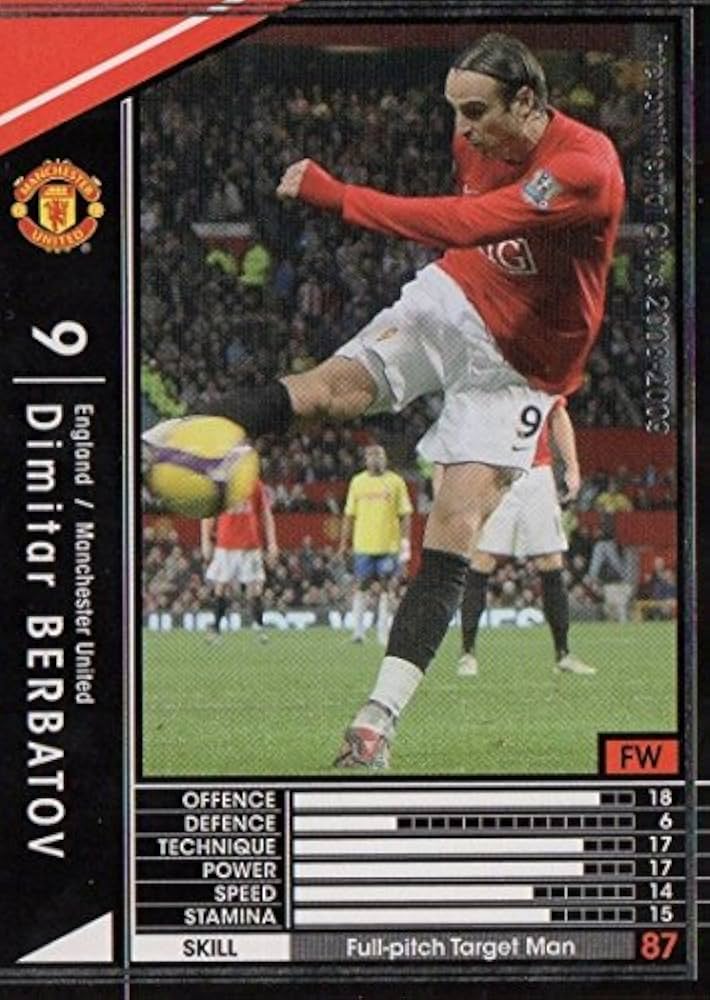 09/10 マンチェスター・ユナイテッド ホーム 長袖 9番 ベルバトフ 09