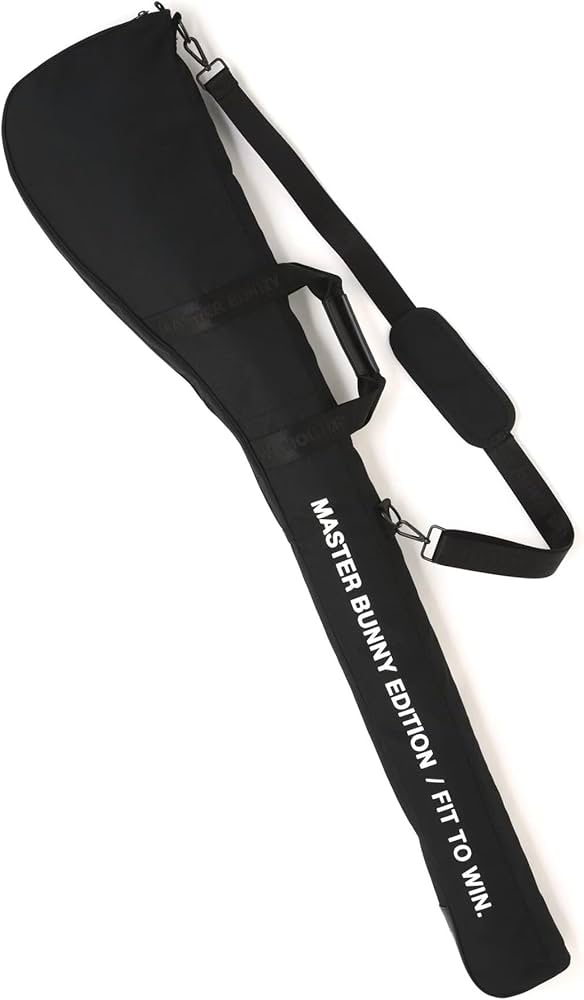 未使用】マスターバニーエディションゴルフ クラブケース 黒 中古